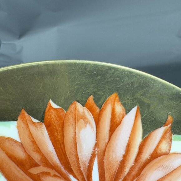 Antique Bavaria Hand Painted Red Flower Plate Dish Made In Germany Porcelain VTG - Picture 2 of 13